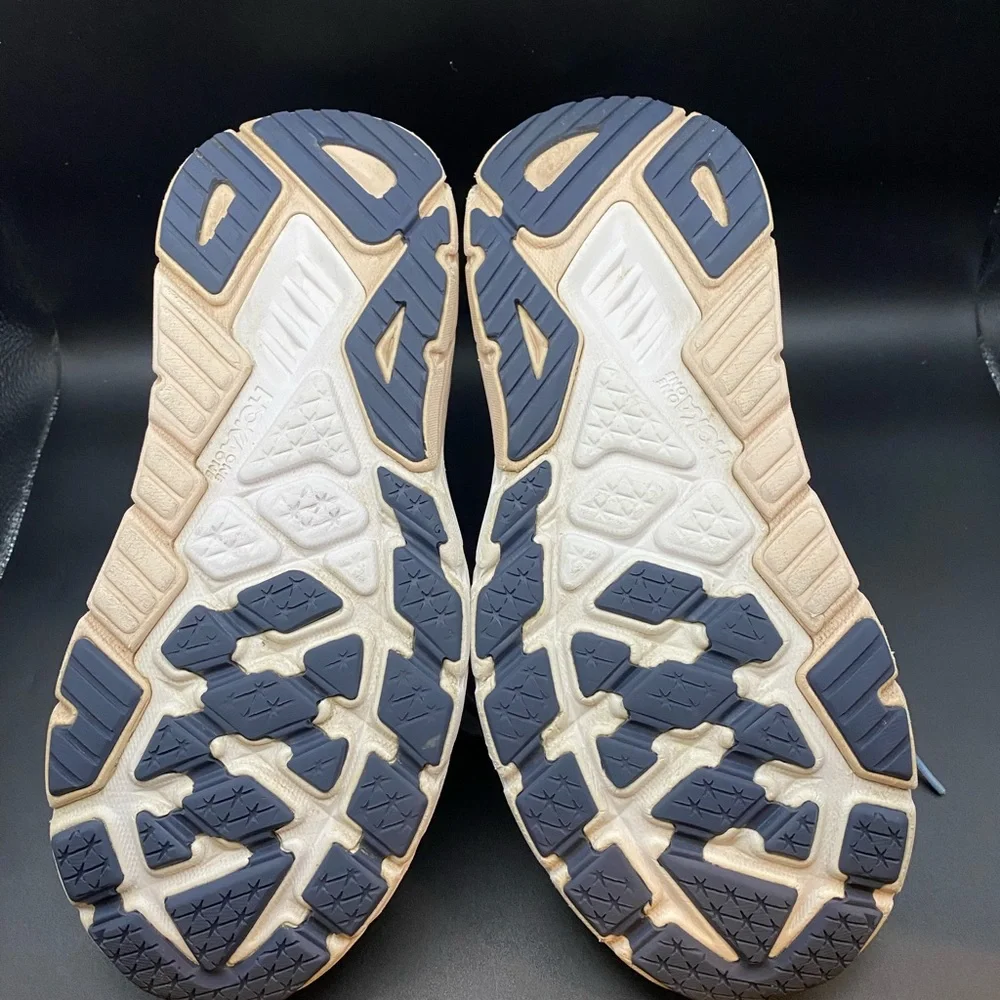 Hoka Blue and Tan Women's Sneakers - Picture 8 of 10